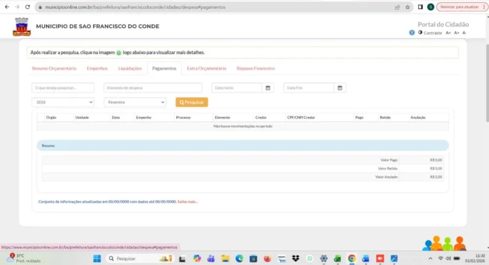 SFC: MP recebe denúncia do JC contra falta de transparência de Calmon; Promotor pode usar denuncia para pedir multa e julgamento da ação