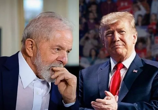 Fotomontagem: Ricardo Stuckert/Presidência da República e Reprodução/Instagram/Donald Trump