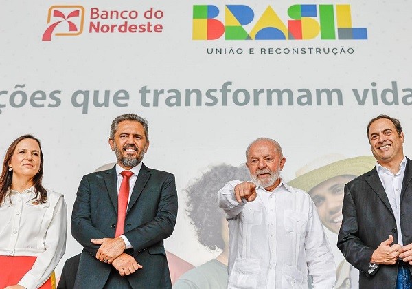 01.09.2023 - Presidente da República, Luiz Inácio Lula da Silva, durante a cerimônia comemorativa de 18 anos de criação do Programa Agroamigo e de 25 anos do Programa Crediamigo, na sede do Banco do Nordeste. Fortaleza - CE. Foto: Ricardo Stuckert / PR