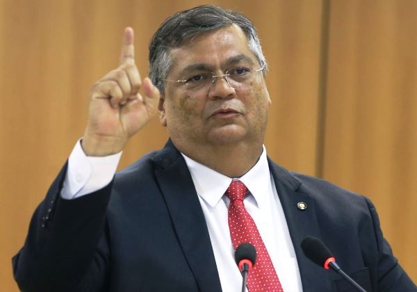 Brasília (DF) 12/04/2023 Ministro da Justiça e Segurança Pública, Flávio Dino, fala sobre as novas ações de prevenção e combate a ameaças de ataques em escolas.Foto Valter Campanato?Agência Brasil.