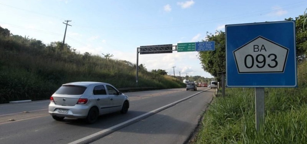 Acidente na BA 093. Foto - Reprodução