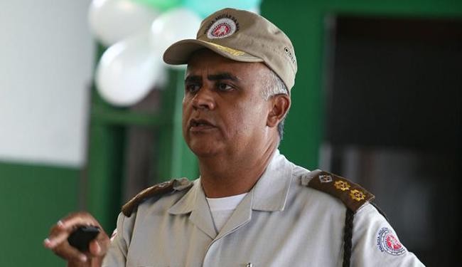 Comandante-geral da PM-BA, Anselmo Brandão. Foto: Reprodução.