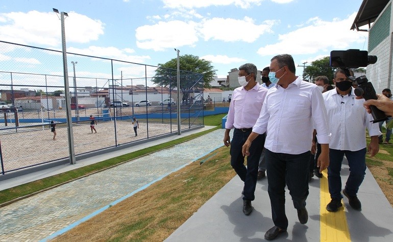 Governador Rui Costa anuncia projeto para vagas remuneradas. Foto: Camila-Souza / GOVBA 