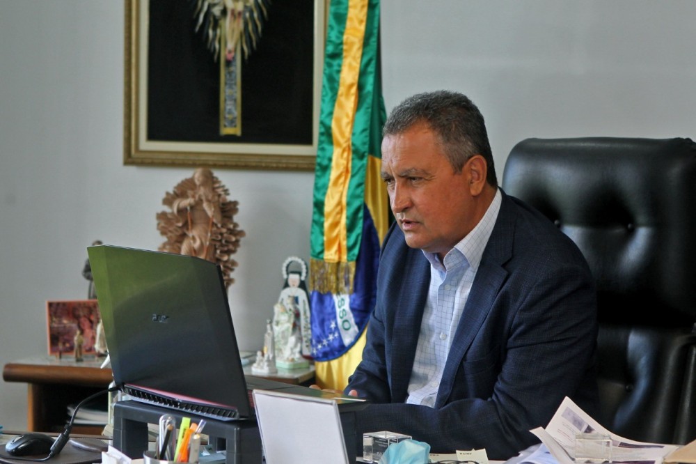 Governador Rui Costa. Foto: Reprodução / Redes Sociais.