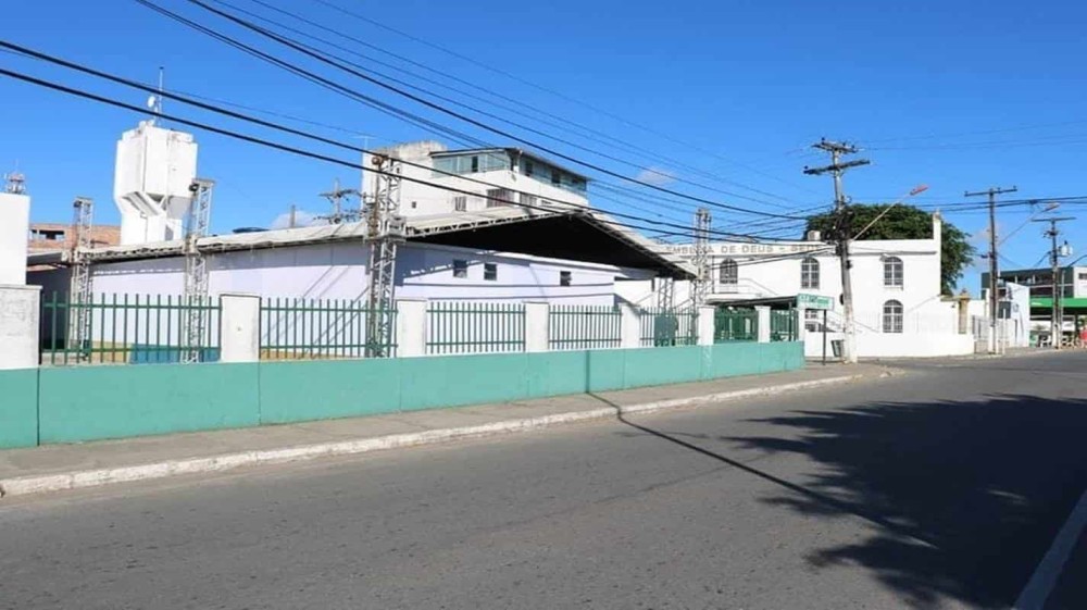 Hospital de Campanha em S. Filho. Imagem - Reprodução - Simões Filho Online