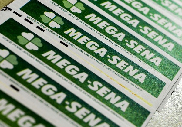 Bilhetes de aposta da mega-sena