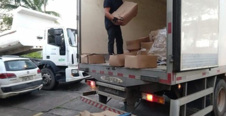 Madre de Deus recebe doação de máscaras