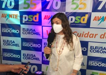 Inspirada em virada de Coronel em 2018, Eleusa minimiza pesquisas mas reconhece Bruno como principal adversário