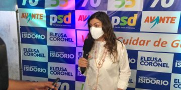 Inspirada em virada de Coronel em 2018, Eleusa minimiza pesquisas mas reconhece Bruno como principal adversário