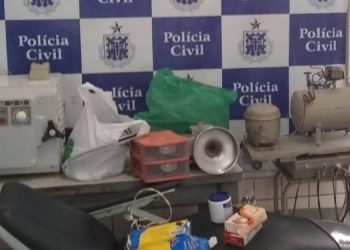 Polícia da Bahia fecha consultório odontológico ilegal