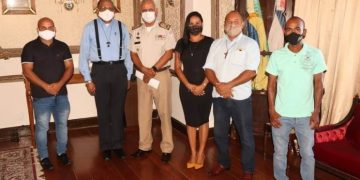 Membros do Conselho Comunitário de Candeias se reúnem com o Comandante Geral da PM, coronel Anselmo Brandão