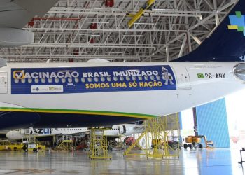 Avião que vai buscar vacinas na Índia decola hoje do Recife