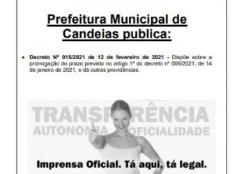 Municípios: Aulas presenciais continuam suspensas em Candeias.