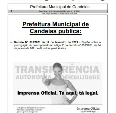 Municípios: Aulas presenciais continuam suspensas em Candeias.