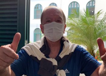 Após ‘susto’ em palanque, João Leão recebe alta e diz estar “zero quilômetro”