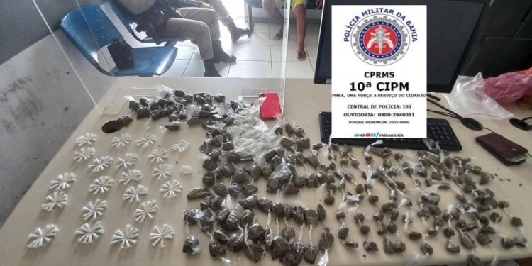 Madre de Deus: dois indivíduos são presos em Uber das Drogas
