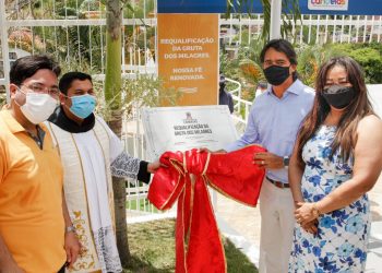 RMS: Prefeito reinaugura Gruta dos Milagres requalificada em de festa de Nossa Senhora das Candeias