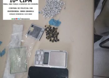 Madre de Deus: traficante é preso em flagrante com 130 unidades de drogas