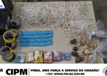 Candeias: PM prende traficante ‘Malhado’ com drogas e R$ 12 mil