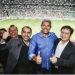 Rubro-negro, Jerônimo assiste jogo do Bahia ao lado de embaixador árabe e presidente da BYD