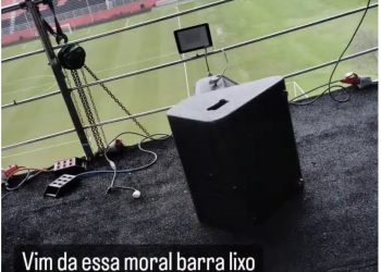 Homem é expulso do Barradão após desrespeitar o Estádio e o Vitória