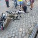 Duas pessoas ficam feridas em acidente de moto em Candeias 