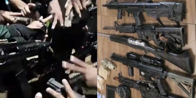 18 ARMAS APREENDIDAS: Comando Vermelho tem prejuízo de 1 milhão de reais