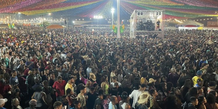 Turistas de outros estados vieram para curtir o Arraiá do Aconchego pela primeira vez