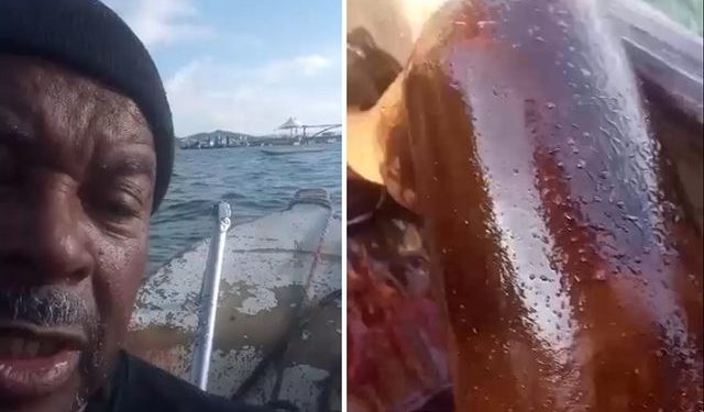 Manchas de óleo são registradas por pescadores em manguezal e praia de Madre de Deus