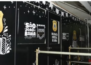 Ambulante é presa após tentar matar marido a facadas no Parque de Exposições