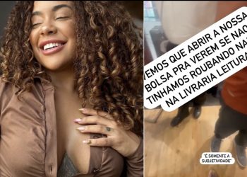Blogueira Lore Rufis é obrigada a abrir bolsa em Livraria: “pra ver se não roubou”