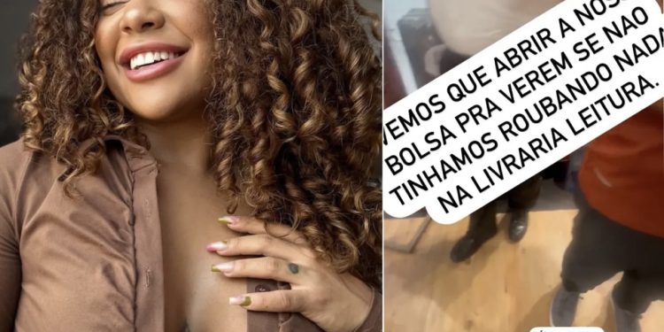 Blogueira Lore Rufis é obrigada a abrir bolsa em Livraria: “pra ver se não roubou”