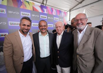 Vereadores participam de solenidade de anúncio de instalação da BYD em Camaçari