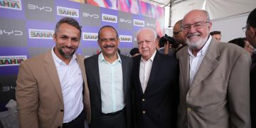 Vereadores participam de solenidade de anúncio de instalação da BYD em Camaçari