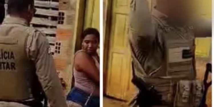 Valença: PMs confrontam mulher e disparam spray de pimenta durante abordagem; mulher teria desacatos policiais 