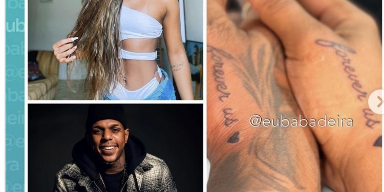 Apaixonado? Oh Polêmico faz tatuagem de casal com novo affair; veja foto