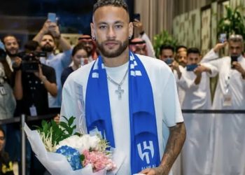 Arábia Saudita recebe Neymar em grande estilo