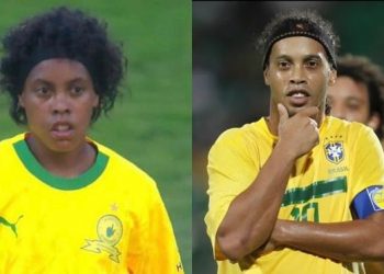 Filha perdida? Jogadora viraliza por semelhança com Ronaldinho Gaúcho