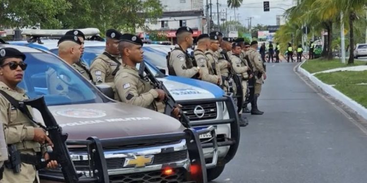 Camaçari: Comando da RMS lança a Operação PAZ com participação de policiais do PETO Candeias
