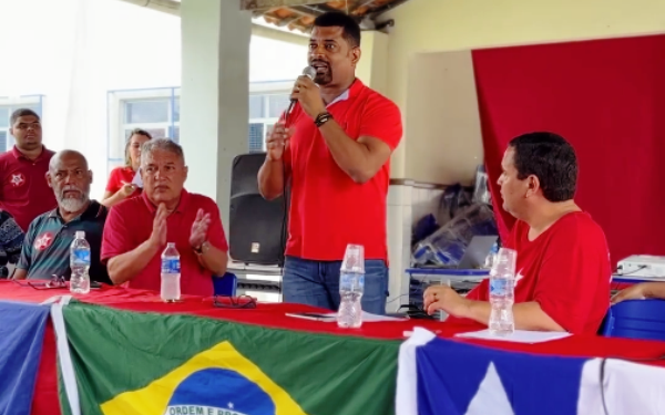 Marivaldo do Amaral assume PT de São Francisco do Conde e sai pré-candidato à Prefeitura