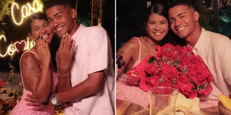 Sheuba é pedida em casamento por Tiago Souza: “Eu vou casar”