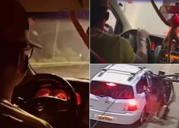 LEVOU PARA MATAR: polícia trabalha para saber quem é o homem que dirigiu carro com cantora