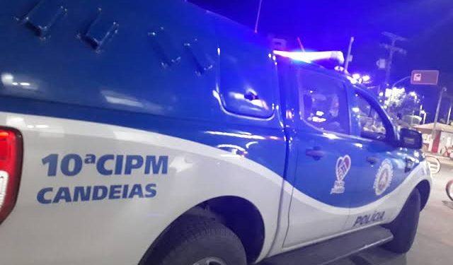 TROCA DE TIROS : 3  bandidos com 38 encontra guarnição do PETO e tem CPF cancelado em Candeias 