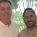 Bolsonaro entrega medalha a Neymar de ‘imbrochável, imorrível e incomível’