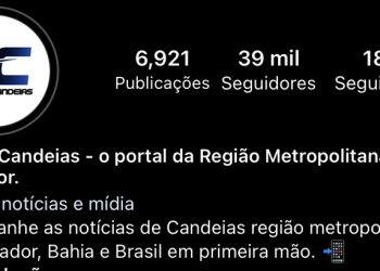 “Jornal Candeias Conquista Mais de 39 Mil Seguidores no Instagram e Impressiona nas Redes Sociais”