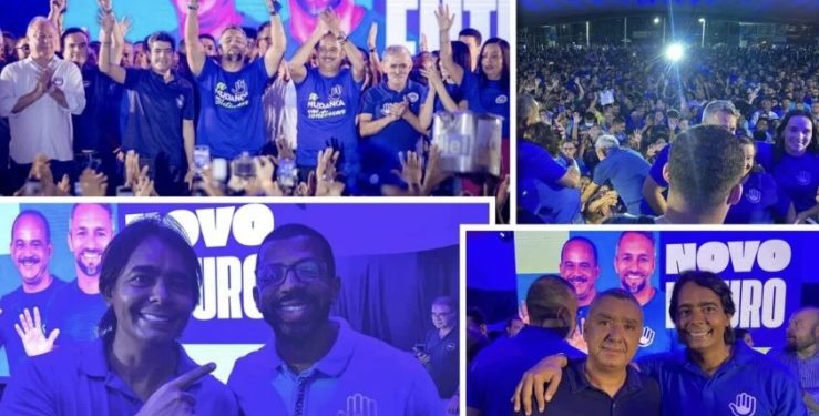 “Camaçari e Candeias não tem dono”, diz Pitágoras no lançamento da pré-candidatura de Flavio Matos