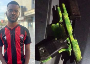 VULGO ‘NAS LOMBRAS’: PETO de Candeias prende homem com pistola 9mm