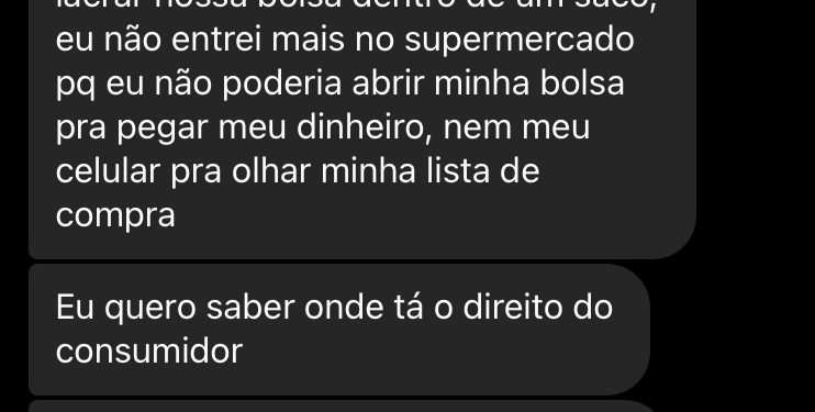 “Clientes do Mercadão da Carne Protestam Após Restrições no Acesso: Bolsas Lacradas Geram Revolta”