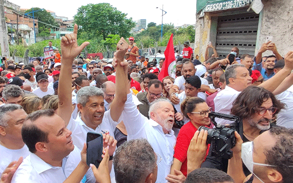 Lula dá largada a tour pré-eleitoral na quinta-feira (18) em Salvador