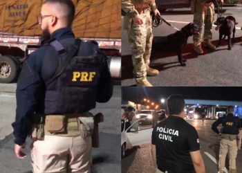 Polícias Civil e Federal fazem operação na Br-324 e homens são presos em flagrantes; veja imagens